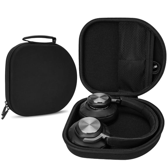 Linkidea Headphones Carrying Case Compatible with B&O Beoplay HX, H95, H9i, H9, H8i, H8, H7, H6, H4 2nd Gen, H2, Protective Hard Shell Travel Bag with Cable, Charger Storage (Grey)