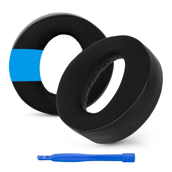 Linkidea Replacement Ear Pads Compatible with S0NY PlayStation 5 PULSE 3D, PS5 PULSE 3D Wireless Headphones, Ear Cushions (Cooling-Gel / Black)