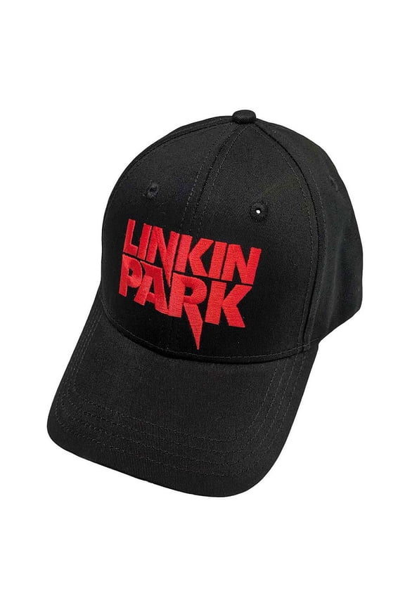 Linkin Park Band White Logo Hat Adjustable Black