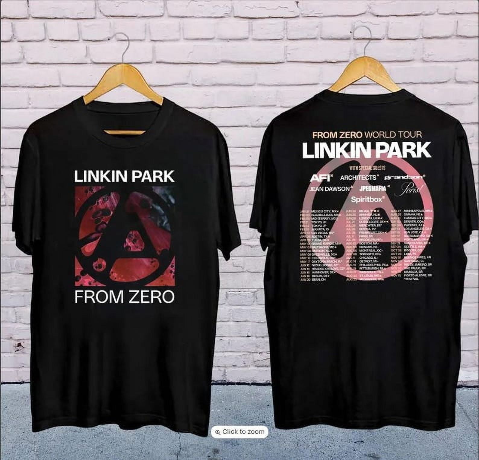 LINKIN PARK ワールドツアー パーカー XL とVIPグッズ Linkin Park From Zero World Tour 2025 Amazon Exclusive