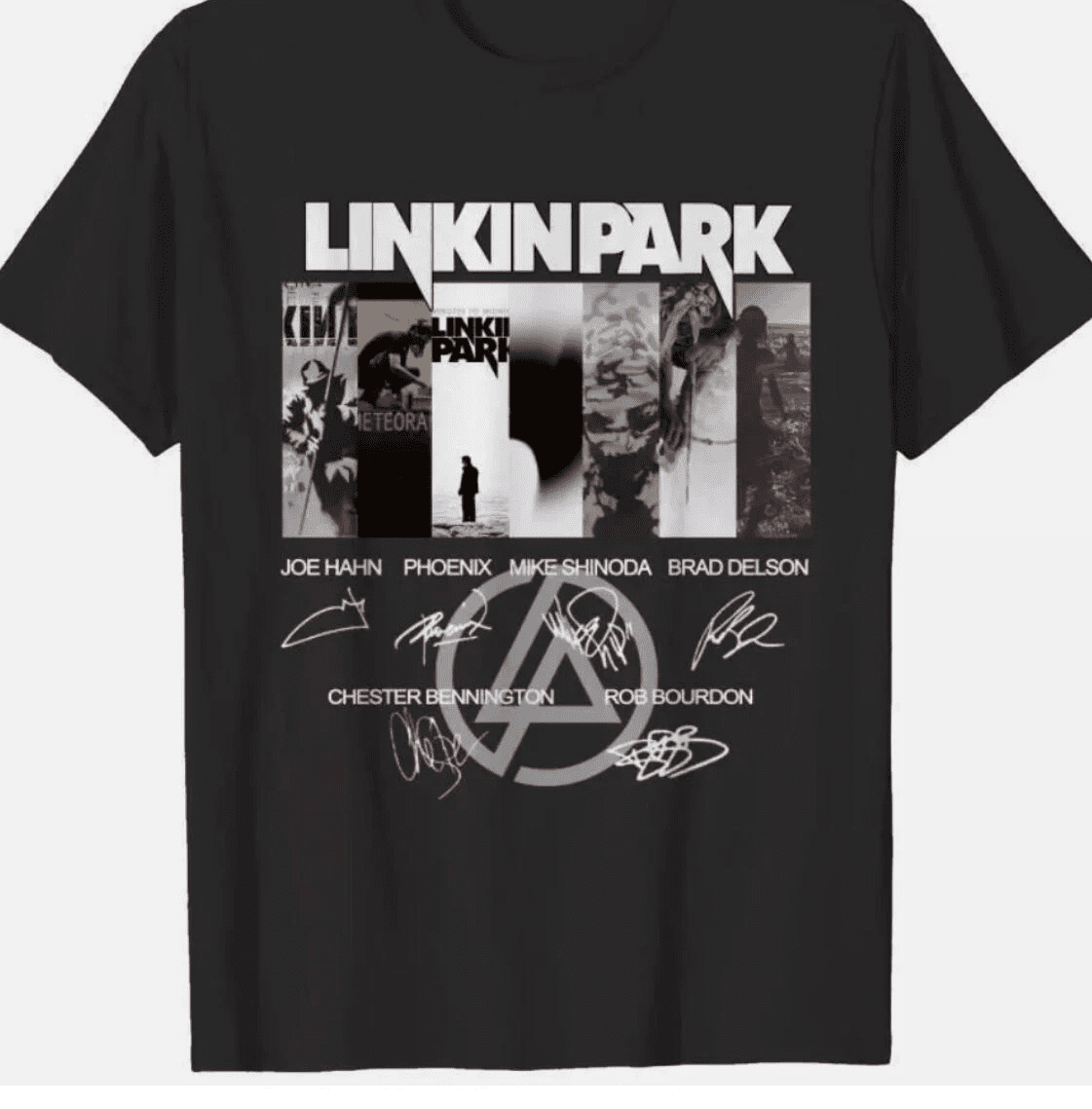 Linkin Park - Concentric Text Logo | Vêtements et accessoires pour les fans de merch