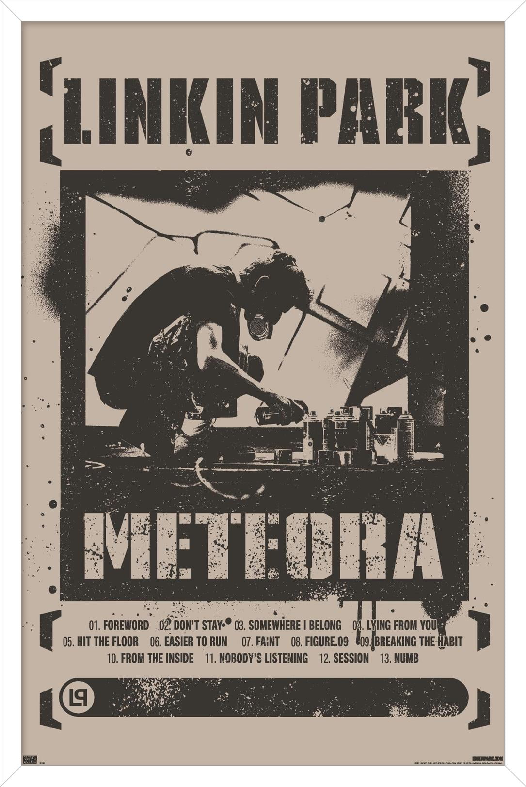 【激レア／ポスター付】Linkin Park – アナログ盤 7inch Linkin-Park-Meteora-Wall-
