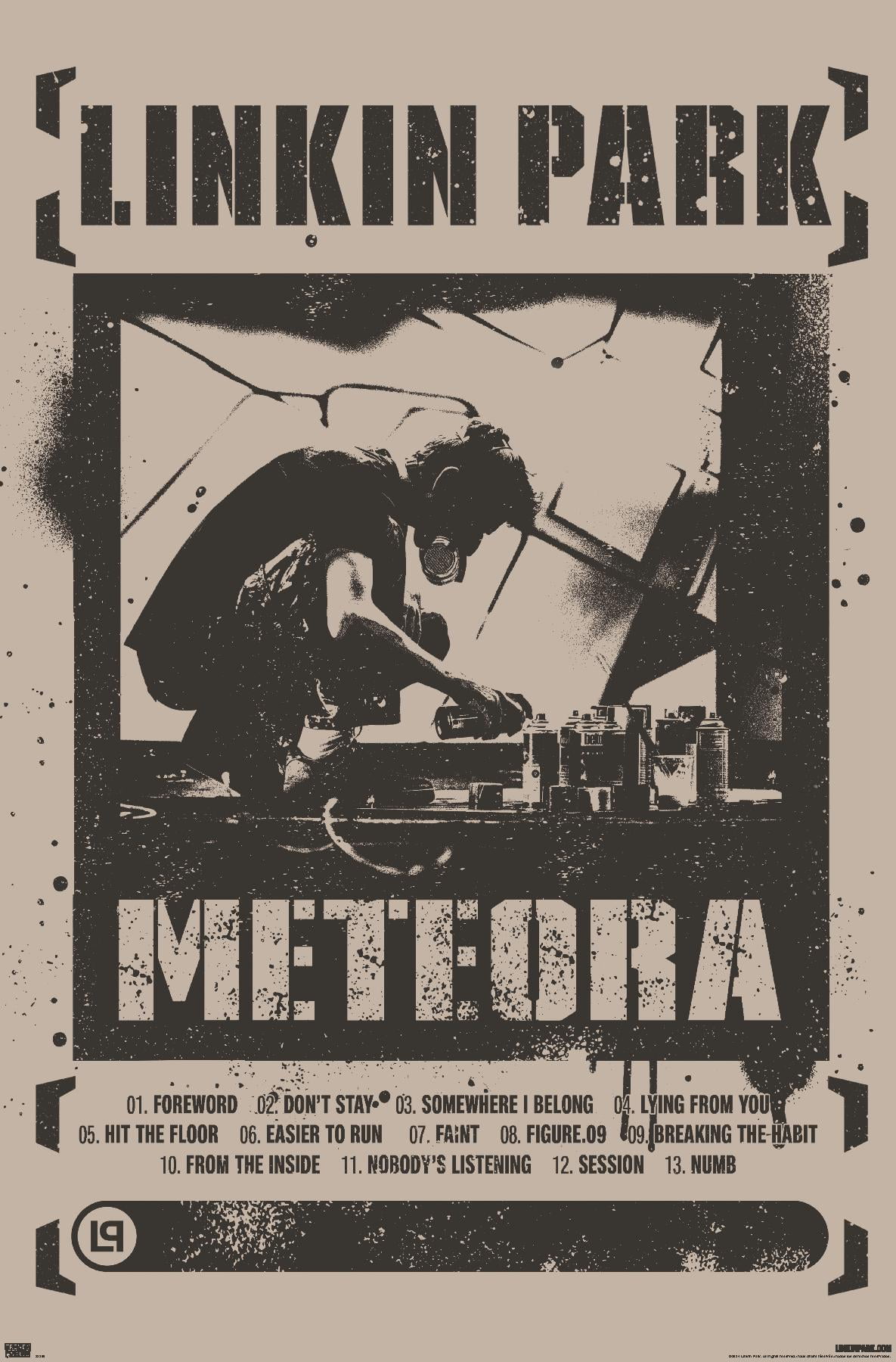 Linkin Park - Meteora Wall Poster with Pushpins, 22.375
