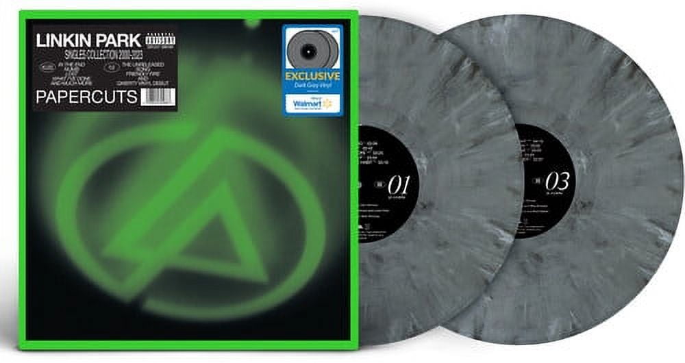 Linkin Park - Papercuts (Walmart Exclusive Dark Grey Recycled Color Vinyl)  - Rock 2 LP 