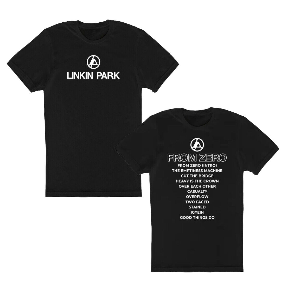 Linkin Park Shirt, From Zero World Tour Merch Tshirt