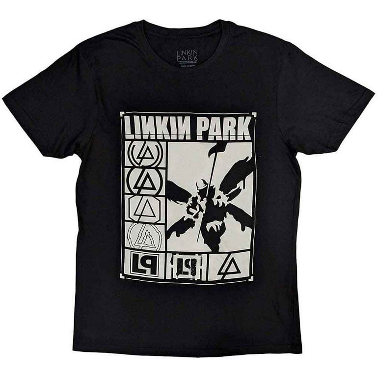 Linkin Park Unisex T-Shirt: Logos Rectangle (X-Large) - Walmart.com