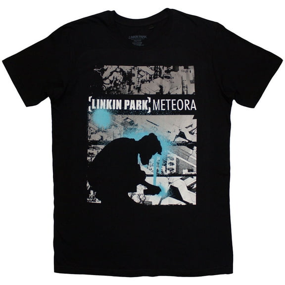 Linkin Park Unisex T-Shirt: Meteora Drip Collage (X-Large)