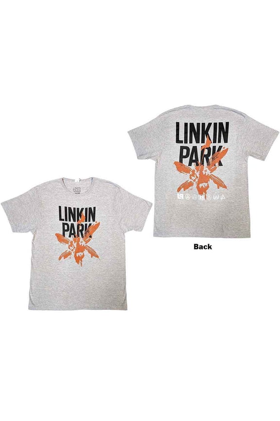 Linkin Park Unisex T-Shirt: Soldier Icons (Back Print)