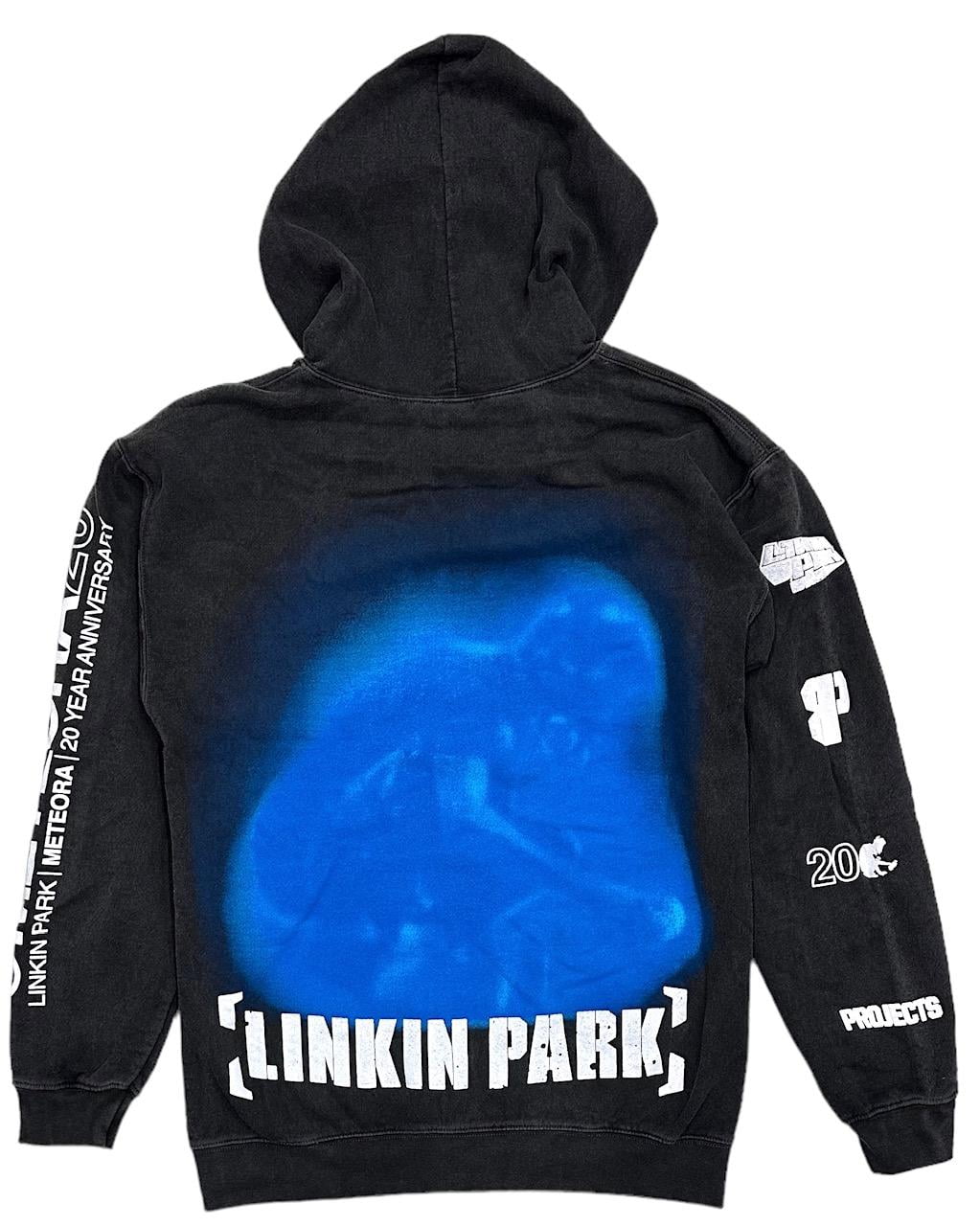 Linkin Park X Brooklyn Projects Men's Overspray Black Wash Zip