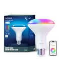 thumbnail image 1 of Linkind BR30 Matter Smart Light Bulb, Color Changing Smart Bulb, 9W, E26 Base (1 pack), 2025 Upgraded, 1 of 12