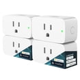 thumbnail image 1 of Linkind Matter Smart Plug, WiFi Smart Outlet 15A 1800W, Works with Apple Home Siri Alexa Google Home SmartThings, App Remote Control, Voice Control, Timer Schedule, 2.4GHz WiFi, FCC Certified, 4 Pack, 1 of 10
