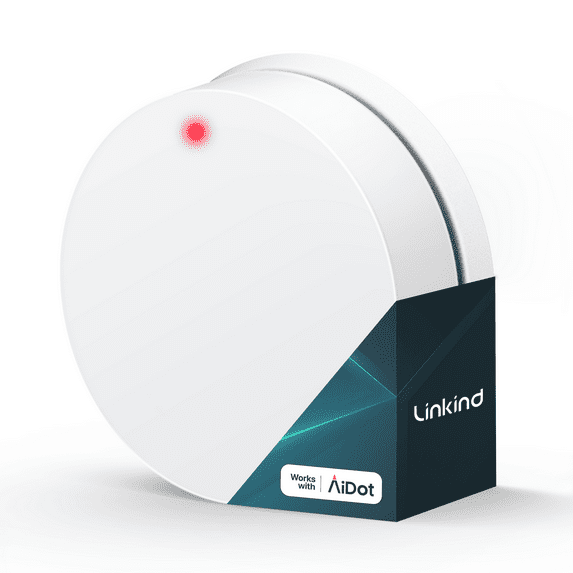 Linkind Smart Button, Bluetooth Light Switch, Exclusive for Linkind/AiDot Smart Bulb, Remote Button Control, 98FT RF Range, Wire-Free, 1 Pack