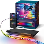 Linkind ET8C TV Backlight with HDMI 2.1 Sync Box, Smart LED Strip Lights 20ft for 90 Inch TVs, App Control TV Light for Gaming, Music, Movies