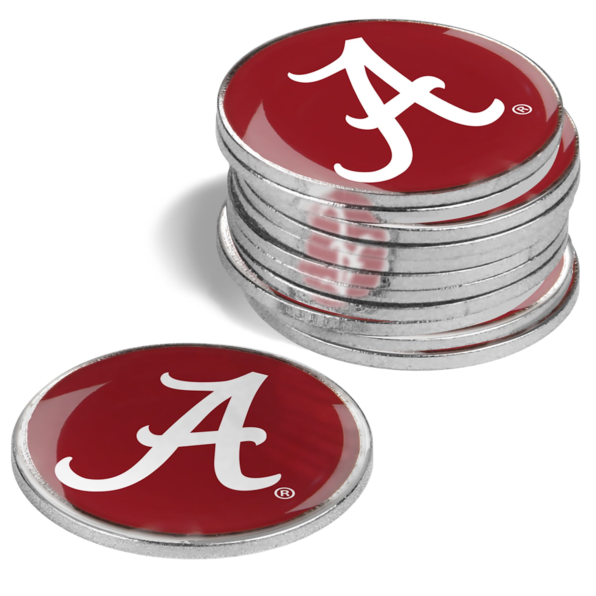 Alabama Crimson Tide 12-Pack Golf Ball Marker Set