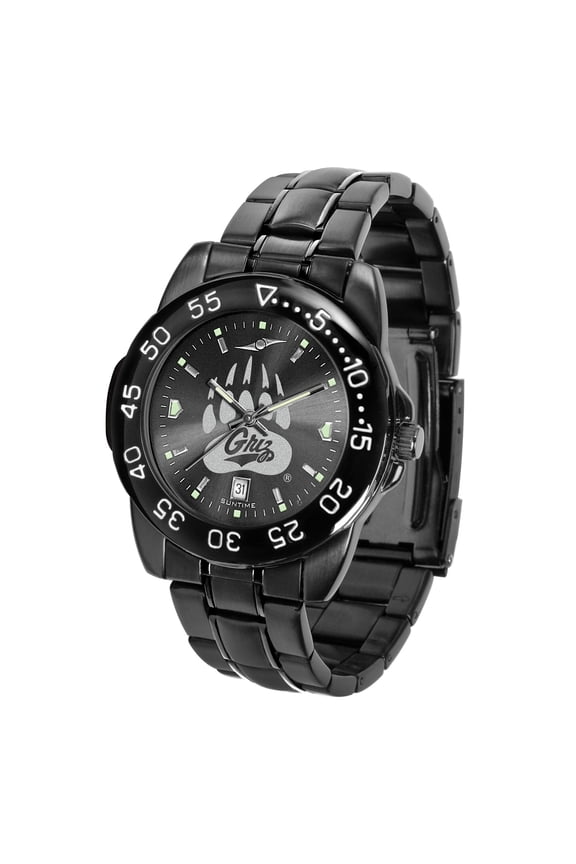 Black Montana Grizzlies FantomSport Watch