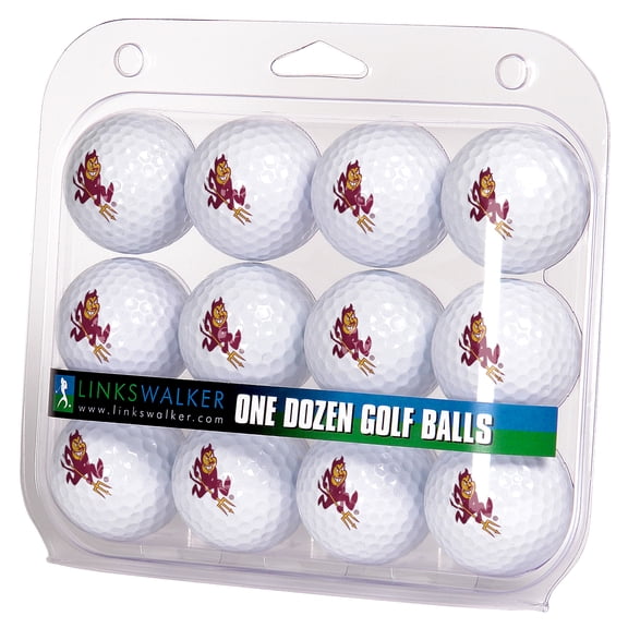 LinksWalker Arkansas Tech University Golf Balls, 12 Pack