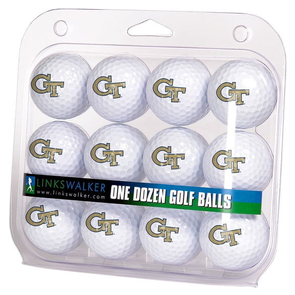 LinksWalker Grambling State Tigers Golf Balls, 12 Pack