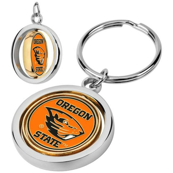 LinksWalker LW-CO3-ORB-KCSPIN Oregon State Beavers-Spinner Key Chain