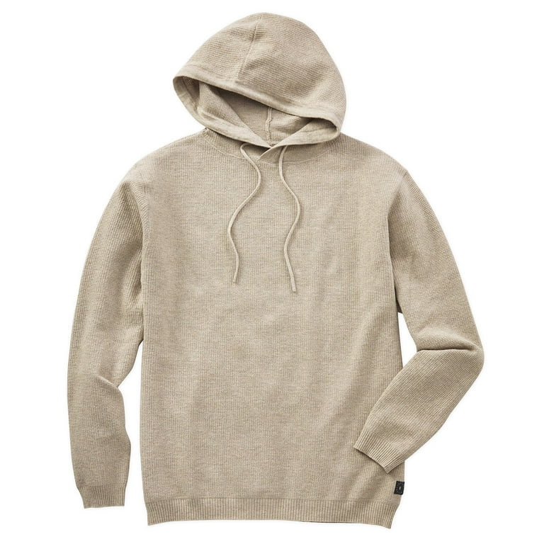 Men's waffle shop knit hoodie