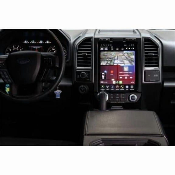 Linkswell TS-FDPU12-1AK-6H 12.1 in. GEN VI T-Style Ford F-Series Pickup 2K HD Screen Radio Tablet with Qualcomm Octa-Core for 2015-2022 Ford F-Series