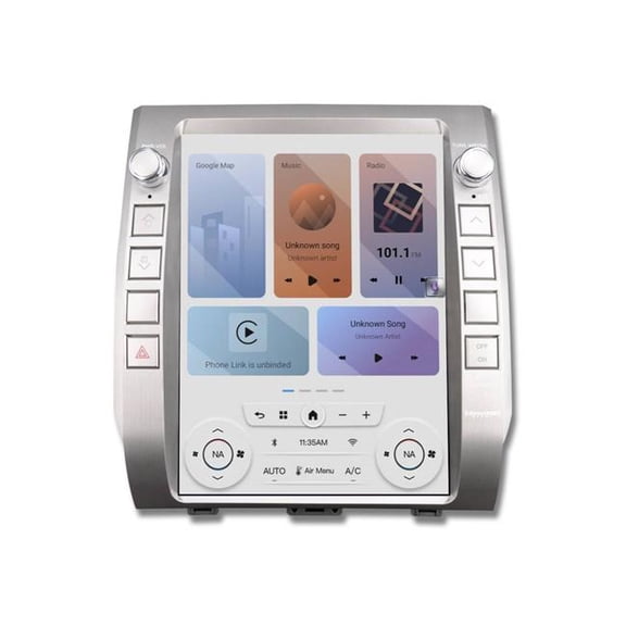 Linkswell LT-GMPU12-1RR-4C 12.1 in. Lite Series Tablet Radio for 2014-2018 Silverado Sierra