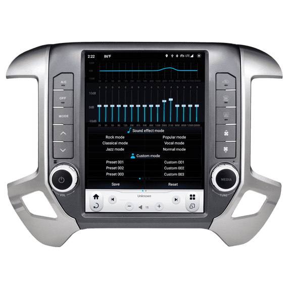 Linkswell 2014-2018 CHEVY SILVERADO / GMC SIERRA GENERATION 6 T-STYLE RADIO