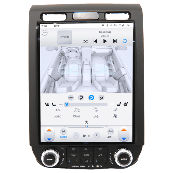 Linkswell 2015-2020 F-150 / 2017-2023 SUPER DUTY GENERATION 6 T-STYLE RADIO