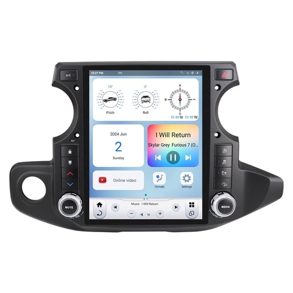 Linkswell | For 2018-2024 Jeep Wrangler JL / Gladiator JT T-Style Gen 6 Radio