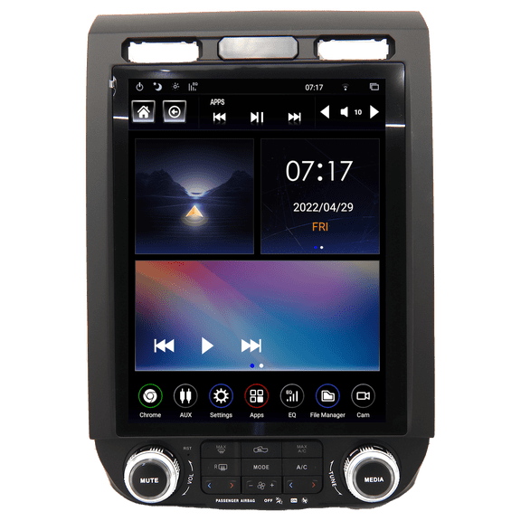 LinksWell Gen 5 12.1" T-Style Radio for 2018-2021 Ford Expedition, Factory Rework
