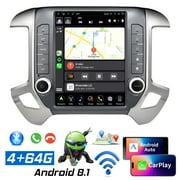 Linkswell Gen4 12.1 inch T-style Car Radio Stereo for Chevy Silverado GMC Sierra 2014-2018 Apple Carplay Android Auto Multimedia Player Car replacement Navigator Bluetooth Wifi GPS