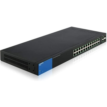Linksys - Business 26-Port Gigabit PoE+ Smart Switch