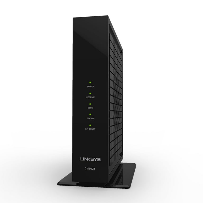Uenighed konstant Zealot Linksys 24x8 WiFi Cable Modem with Up to 250 Mbps, Black (CM3024) -  Walmart.com