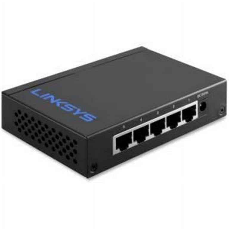 Linksys 16-Port Desktop Gigabit Switch - 16 Ports - 10/100/1000Base-T - 2 Layer Supported - Twisted Pair - Desktop, Wall Mountable - Lifetime Limited Warranty