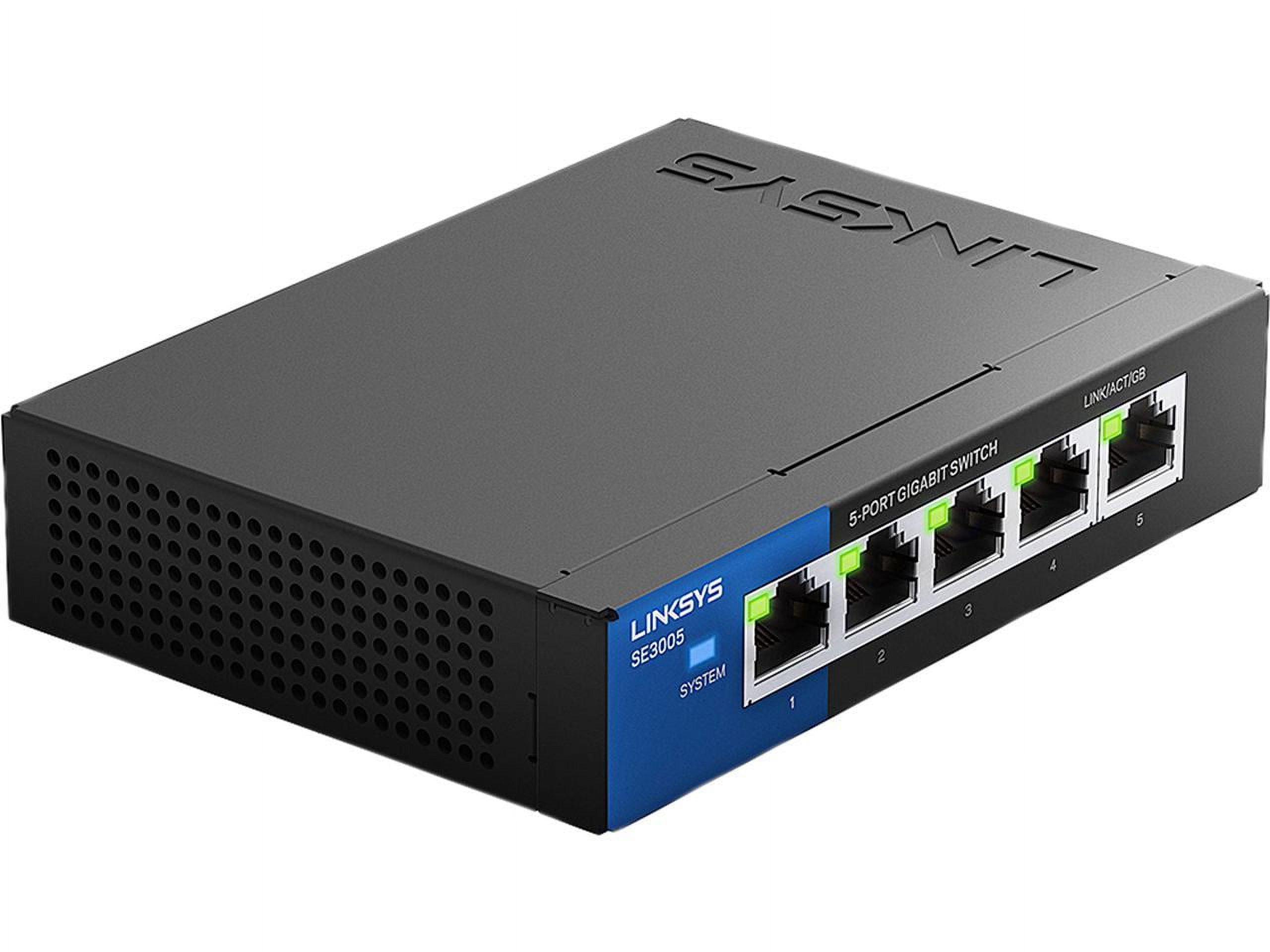 New 5-Port PoE+ Gigabit Ethernet Unmanaged Switch perfect for Small and  Home Offices 