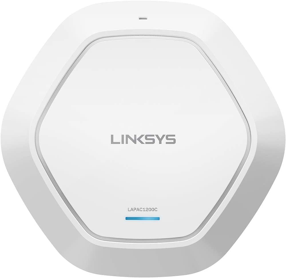 Linksys AC1200 DualBand Cloud Wireless Access Point, White