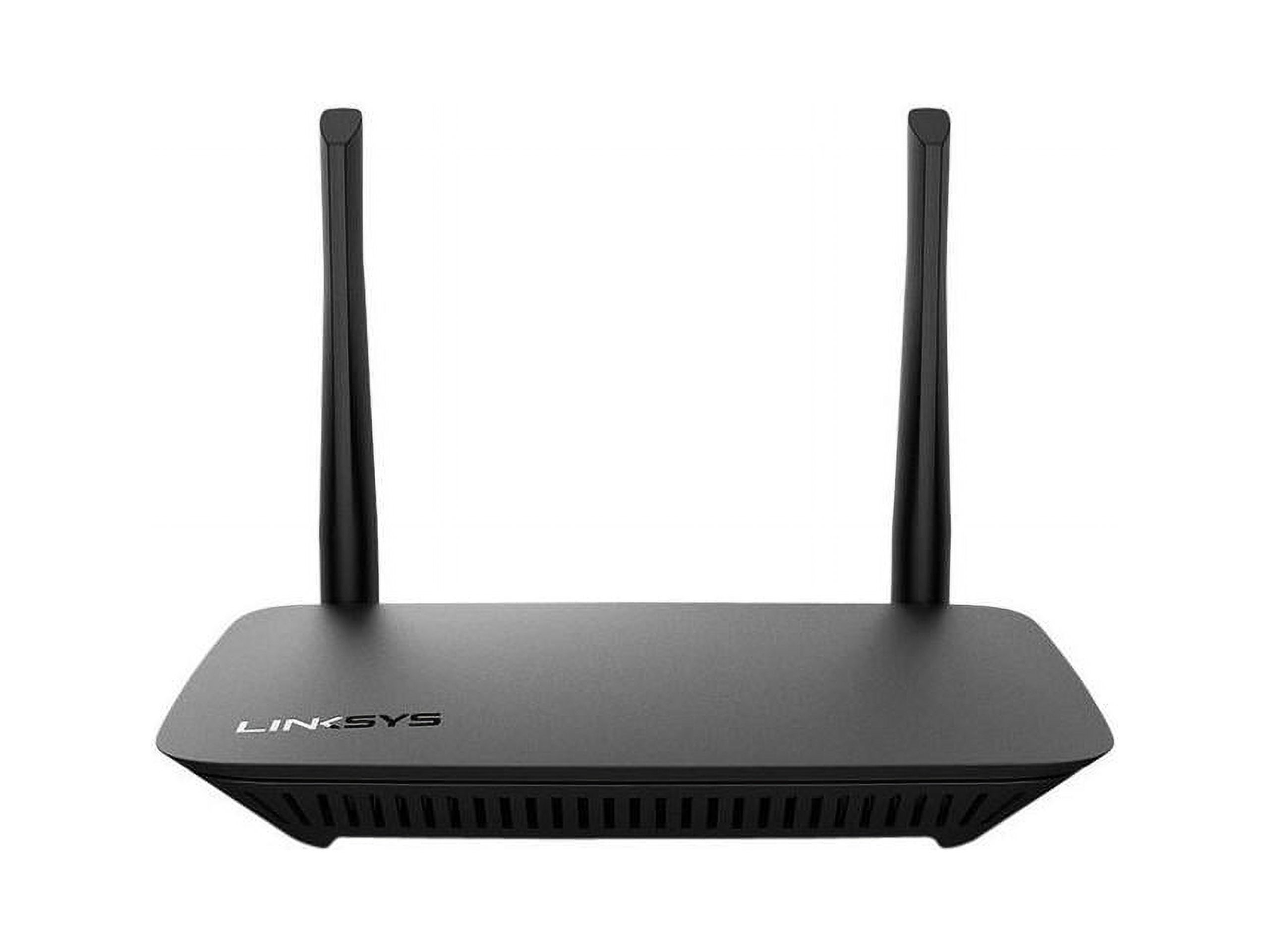 Linksys AC1200 Dual Band WiFi 5 Router with Easy Setup, Black - image 1 of 5