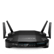 Linksys AC3200 WRT Gaming WiFi Router Optimized for Xbox, Killer Prioritization Engine to Reduce Ping Times and Latency, Dual Band, 4 Gigabit Ports,