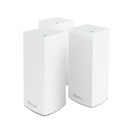 Linksys - Atlas 6 WiFi 6 Router AX3000 Dual-Band WiFi Mesh Wireless Router (3-pack) - White