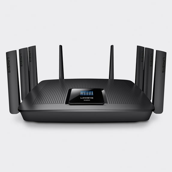 Restored Linksys AC5400 Max-Stream Tri Band Wireless Router, Works with Alexa (Refurbished)