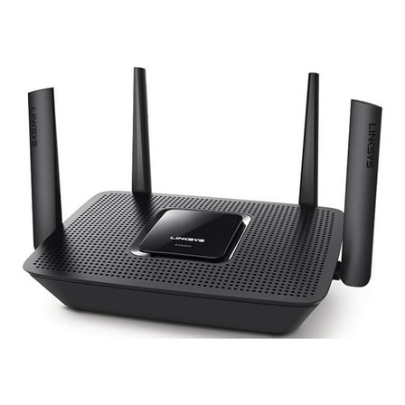 Linksys Max Stream Tri Band AC2200 WiFi Router, Black (EA8300)