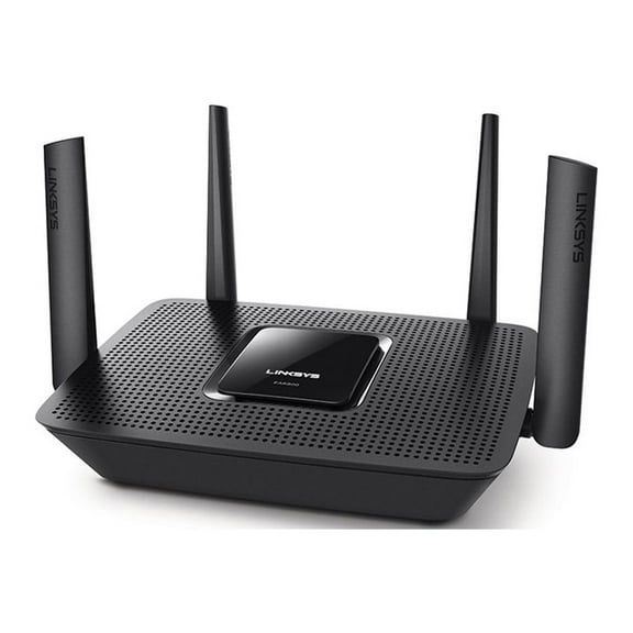 Linksys Max Stream Tri Band AC2200 WiFi Router, Black (EA8300)