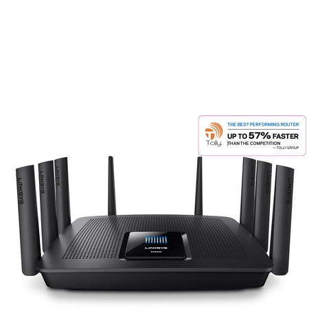Linksys - AC5400 Tri-Band WiFi 5 Router - Black