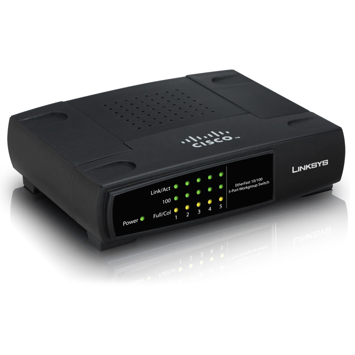 Cisco-Linksys 5-Port Ethernet Switch - 10/100 Fast Desktop Network Switch