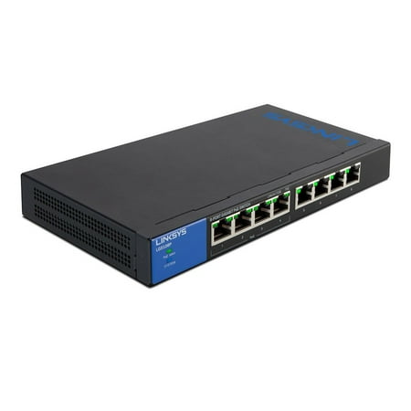 Linksys - 8-Port Gigabit Ethernet POE Switch