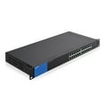 thumbnail image 1 of Linksys LGS124P 24-Port Rack Mountable Gigabit Unmanaged Switch with Power-over-Ethernet Support, 1 of 3