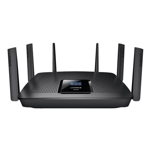 Linksys Max Stream AC4000 Tri Band Technology WiFi Router, Black (EA9300)
