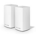 thumbnail image 1 of Linksys Velop Dual Band AC2400 Intelligent Mesh WiFi Router Replacement System | 2 Pack | Coverage up to 3,000 Sq Ft | Walmart Exclusive, 1 of 16