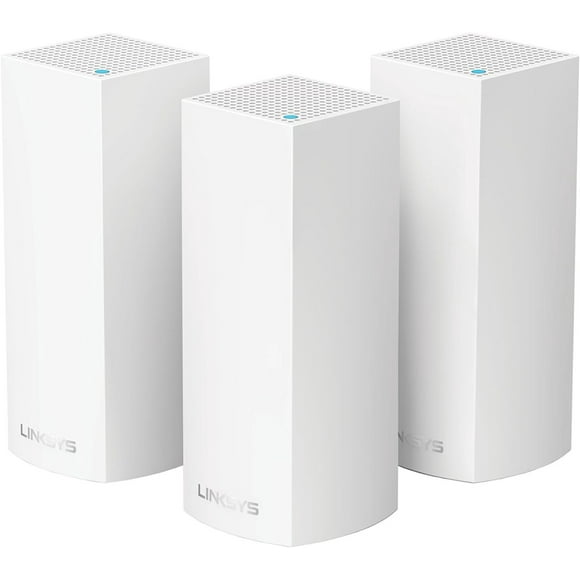 Linksys Velop Tri-Band AC2200 Whole Home WiFi Mesh System, 3-Pack