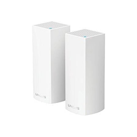 Linksys Velop Tri-Band AC4400 Whole Home WiFi Mesh System- 2-Pack (Coverage up to 4000 sq. ft)