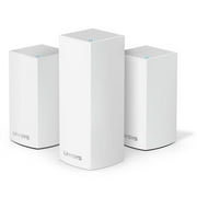 Linksys Velop Tri Band Intelligent Mesh WiFi System, White, 3 Pack AC4600